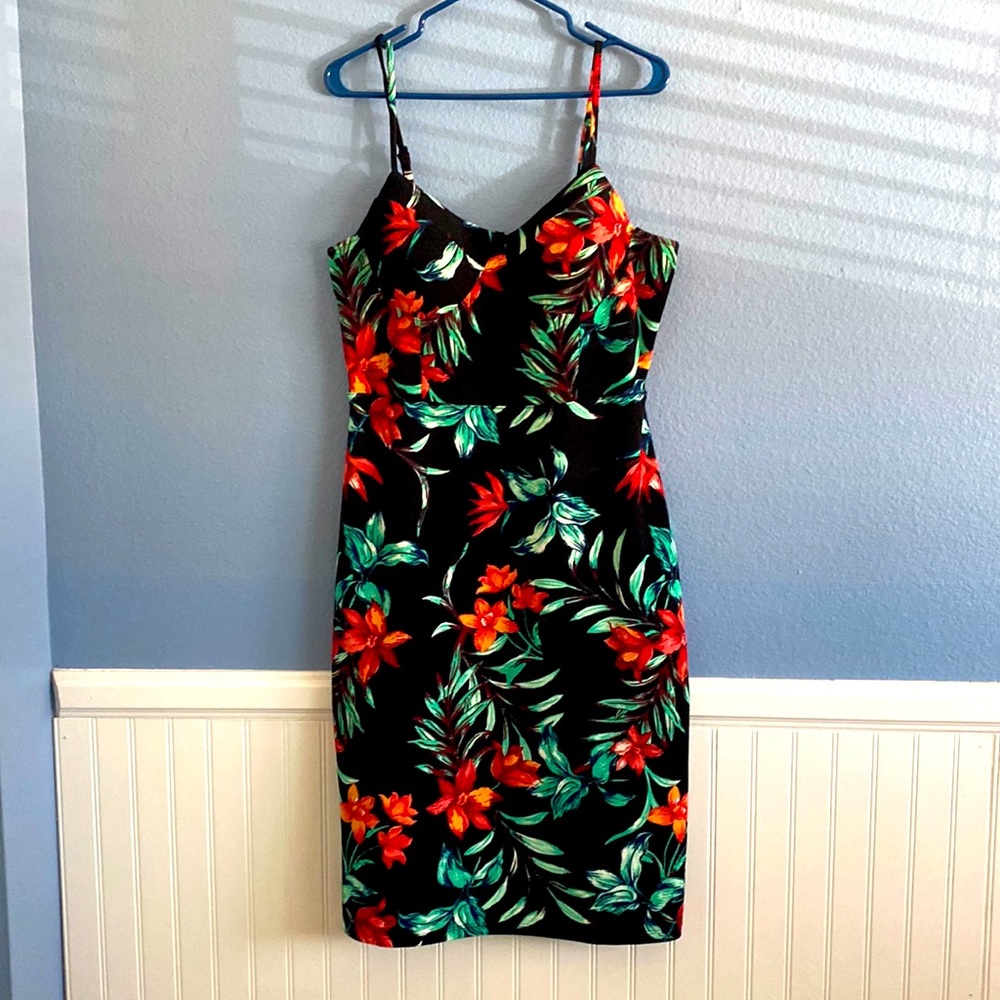 Tropical dress, Size XL